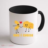 Funny Mac And Cheese Love Food Gift Cool Gift Cute Veggie Gift Tee Coffee Mug thumb 1