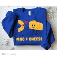 Funny Mac And Cheese Love Food Gift Cool Gift Cute Veggie Gift Tee Sweatshirt thumb 2