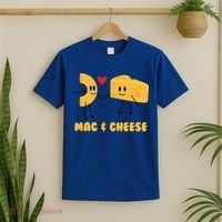 Funny Mac And Cheese Love Food Gift Cool Gift Cute Veggie Gift Tee T-Shirt thumb 2