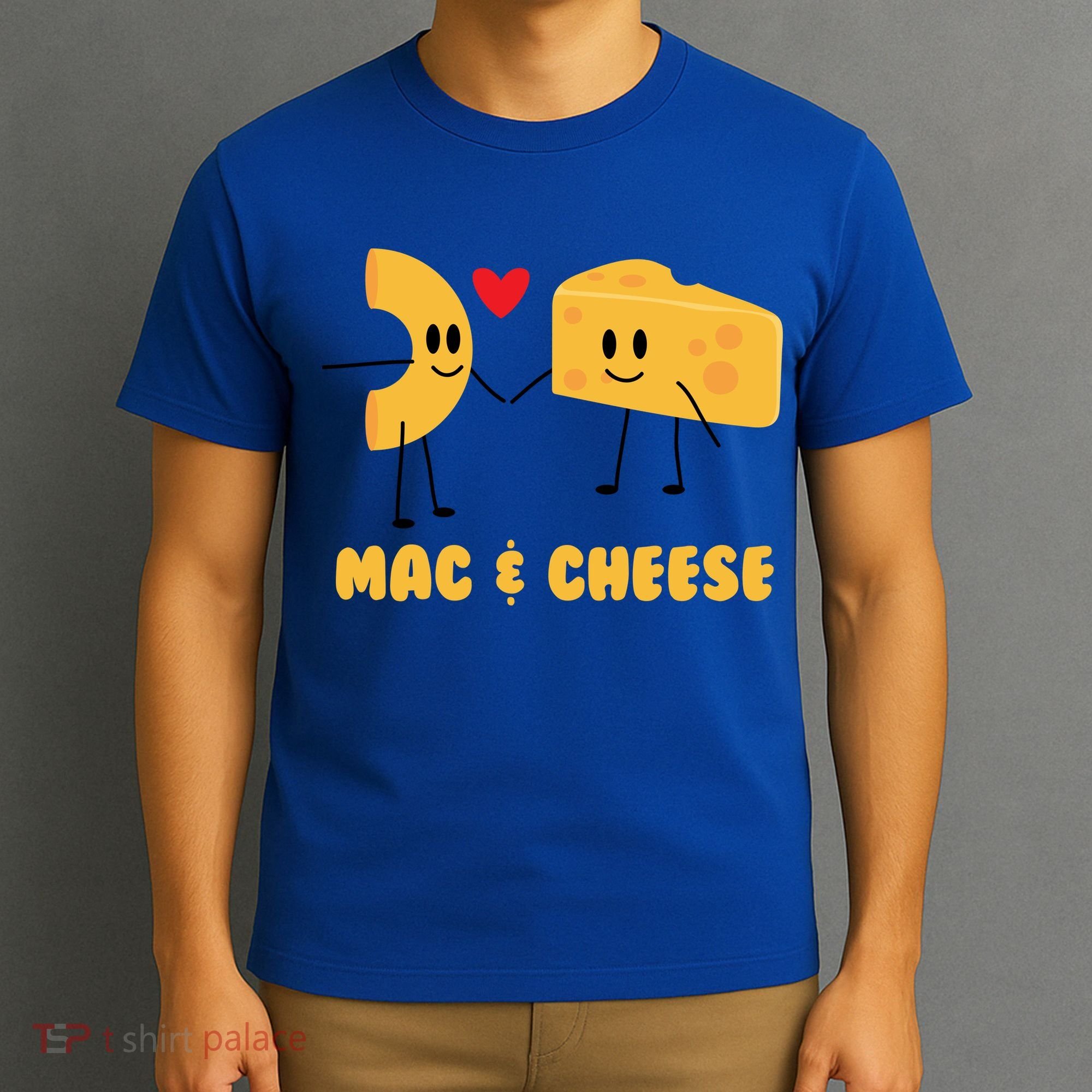 Funny Mac And Cheese Love Food Gift Cool Gift Cute Veggie Gift Tee T-Shirt
