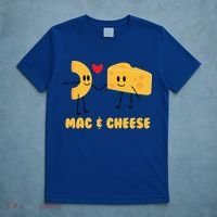 Funny Mac And Cheese Love Food Gift Cool Gift Cute Veggie Gift Tee T-Shirt thumb 5