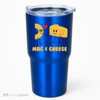 Funny Mac And Cheese Love Food Gift Cool Gift Cute Veggie Gift Tee Tumbler thumb 0
