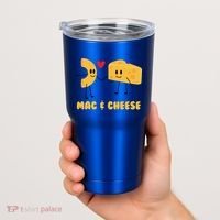Funny Mac And Cheese Love Food Gift Cool Gift Cute Veggie Gift Tee Tumbler thumb 2