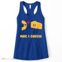 Funny Mac And Cheese Love Food Gift Cool Gift Cute Veggie Gift Tee Women's Tank Top thumb 0
