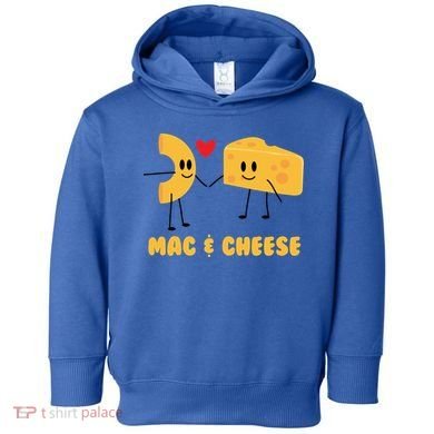 Funny Mac And Cheese Love Food Gift Cool Gift Cute Veggie Gift Tee Toddler Hoodie