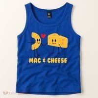 Funny Mac And Cheese Love Food Gift Cool Gift Cute Veggie Gift Tee Tank Top thumb 2