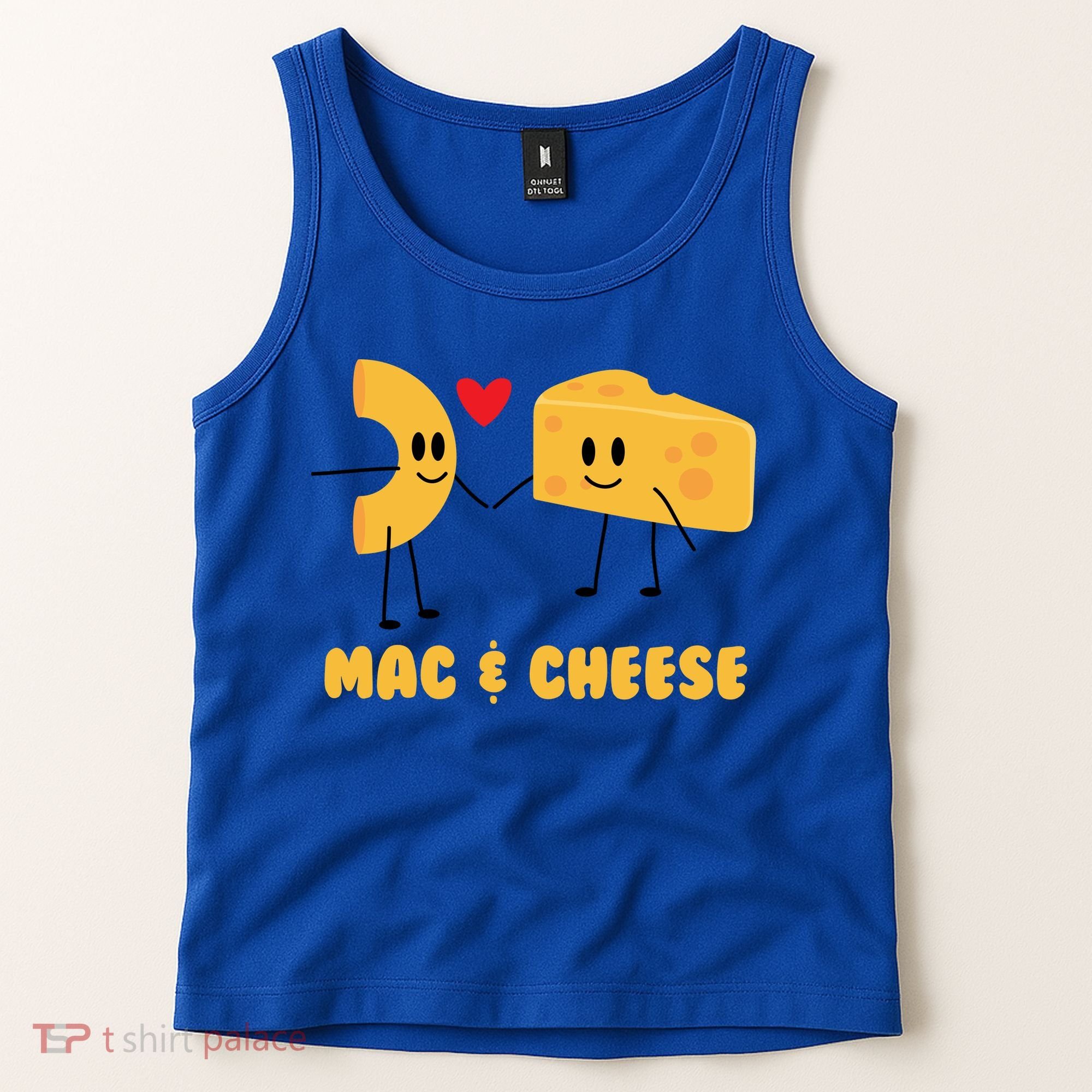 Funny Mac And Cheese Love Food Gift Cool Gift Cute Veggie Gift Tee Tank Top