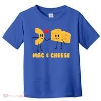 Funny Mac And Cheese Love Food Gift Cool Gift Cute Veggie Gift Tee Toddler T-Shirt thumb 0