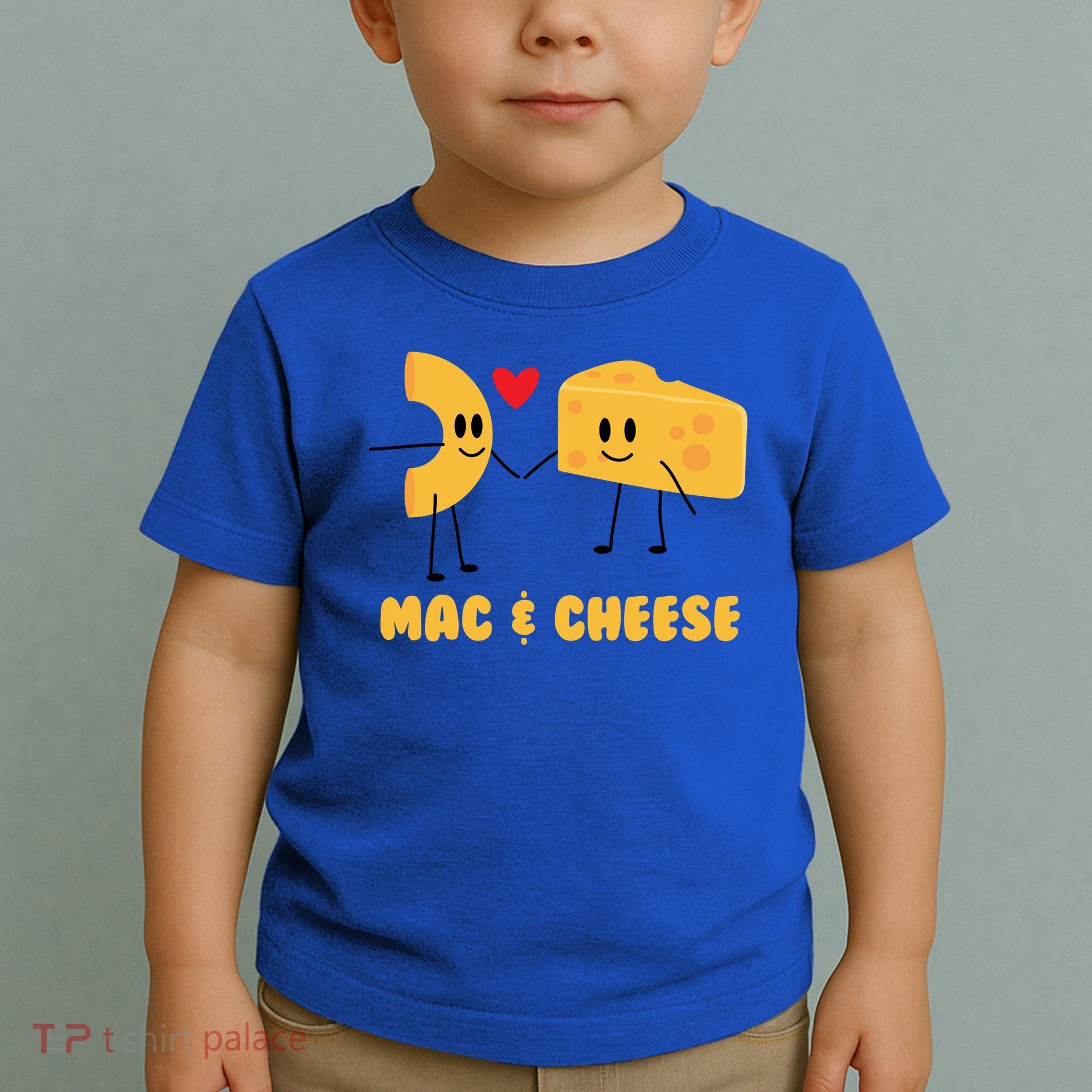 Funny Mac And Cheese Love Food Gift Cool Gift Cute Veggie Gift Tee Toddler T-Shirt