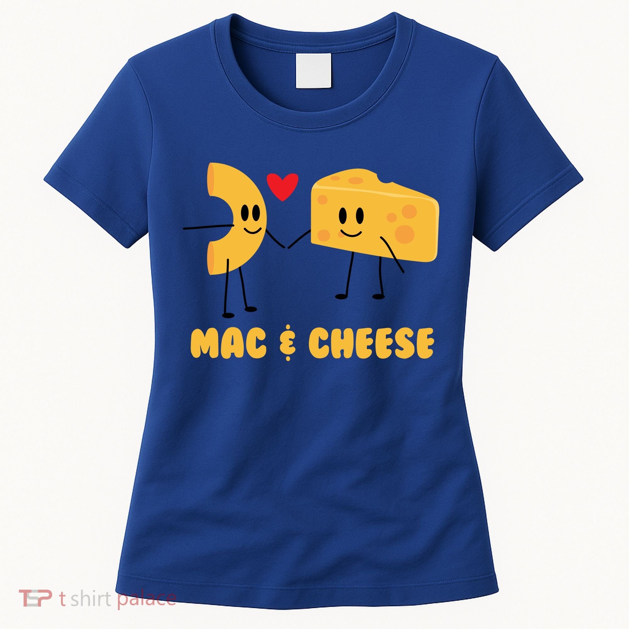 Funny Mac And Cheese Love Food Gift Cool Gift Cute Veggie Gift Tee Women's T-Shirt