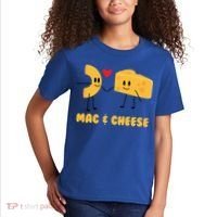 Funny Mac And Cheese Love Food Gift Cool Gift Cute Veggie Gift Tee Kids T-Shirt thumb 2