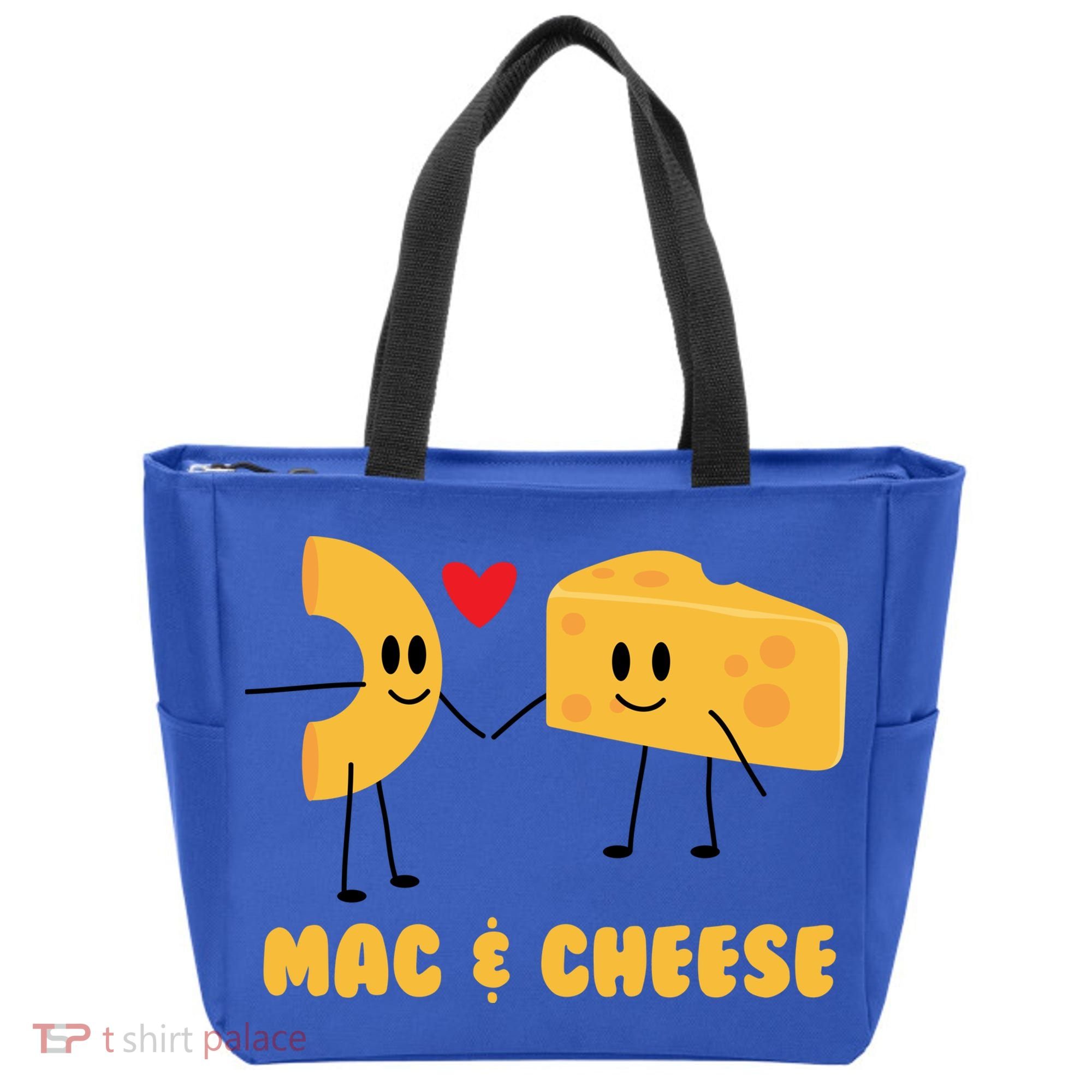 Funny Mac And Cheese Love Food Gift Cool Gift Cute Veggie Gift Tee Tote Bag