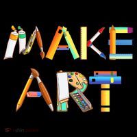 Funny Make Art For Art Class Teacher Student Painter Artist Ornament thumb 1