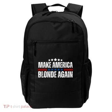 Funny Make America Blonde Again Backpack