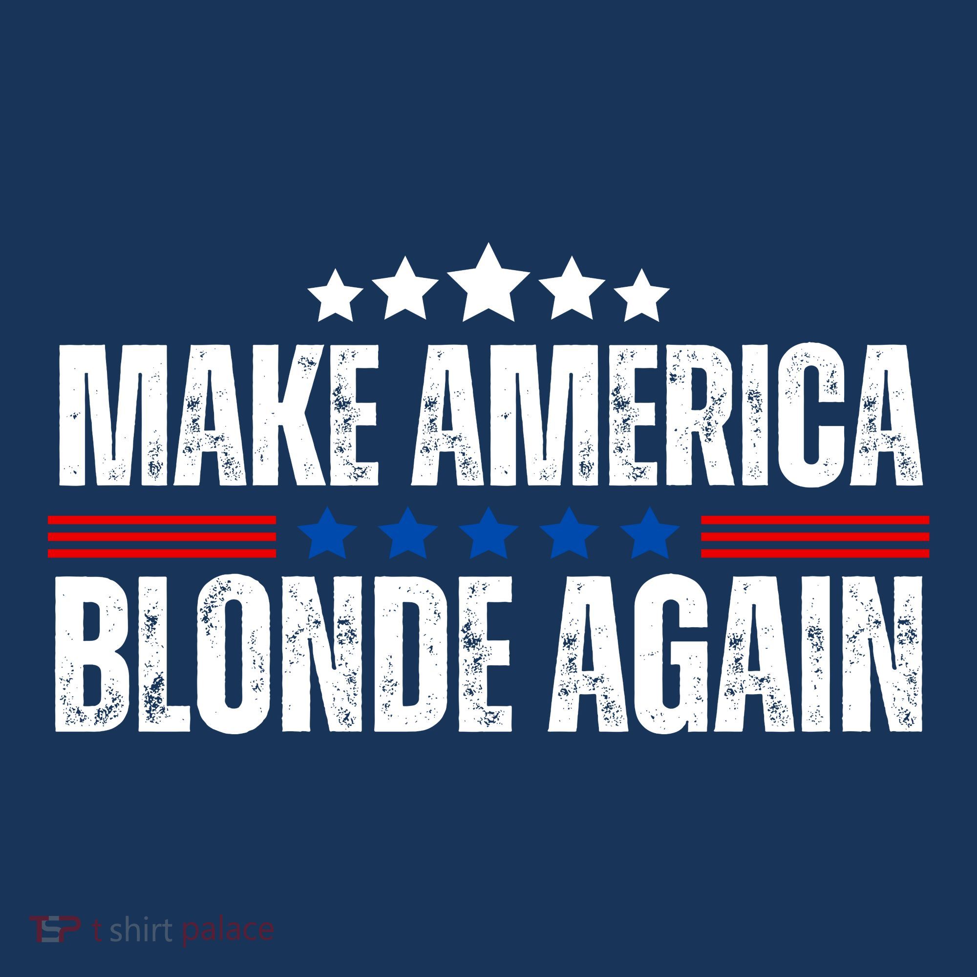 Funny Make America Blonde Again Long Sleeve Shirt