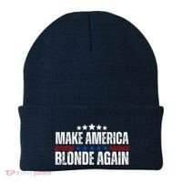 Funny Make America Blonde Again Beanie thumb 0
