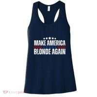 Funny Make America Blonde Again Women's Tank Top thumb 0