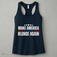 Funny Make America Blonde Again Women's Tank Top thumb 3