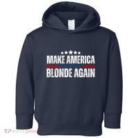 Funny Make America Blonde Again Toddler Hoodie thumb 0