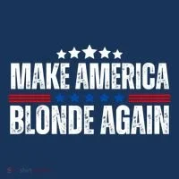 Funny Make America Blonde Again Toddler Hoodie thumb 2