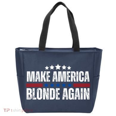 Funny Make America Blonde Again Tote Bag