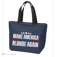 Funny Make America Blonde Again Tote Bag thumb 3