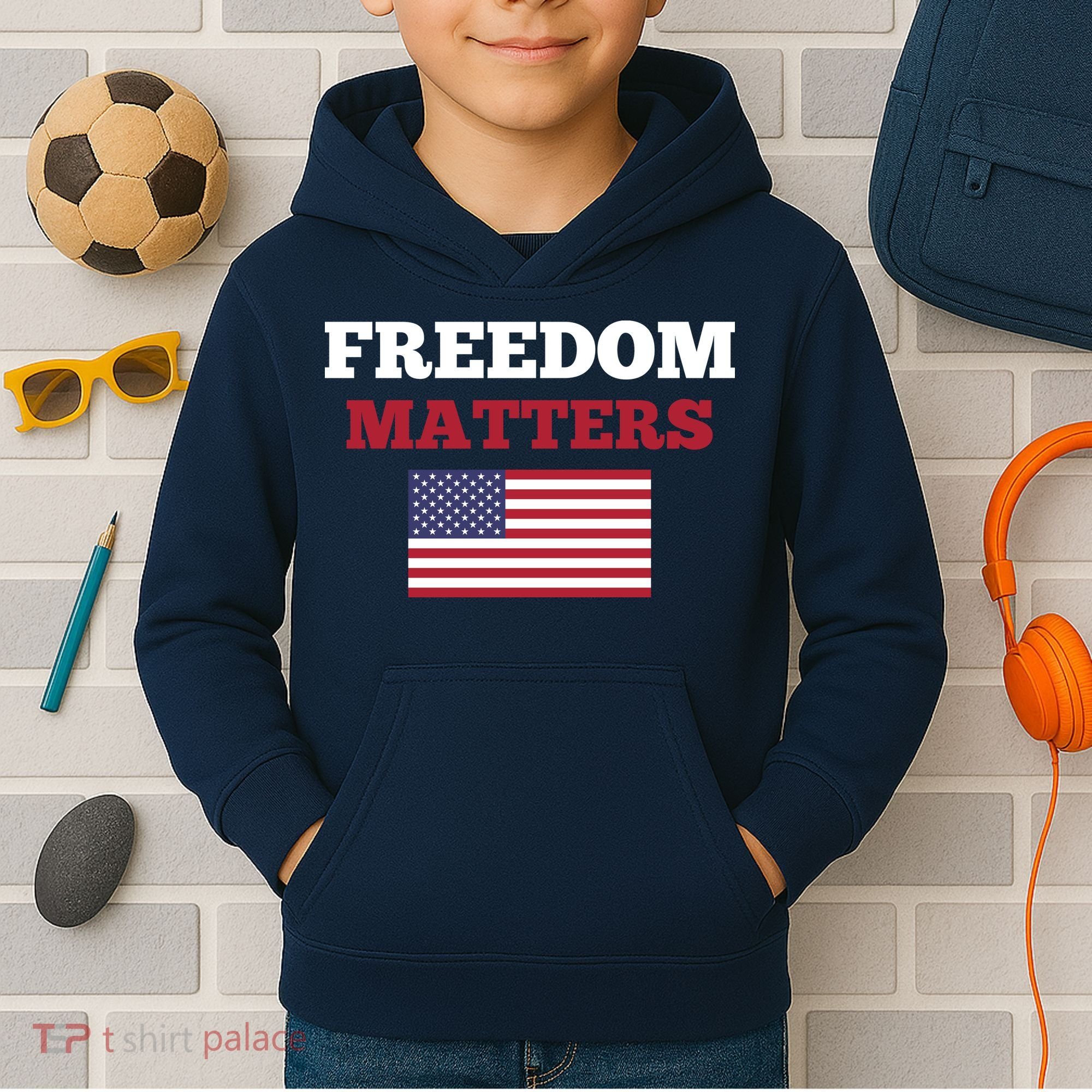 Freedom Matters Kids Hoodie