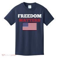 Freedom Matters Kids T-Shirt thumb 0