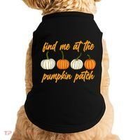 Find Me At The Pumpkin Patch Cute Doggie Tank thumb 0