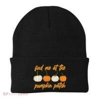 Find Me At The Pumpkin Patch Cute Beanie thumb 0