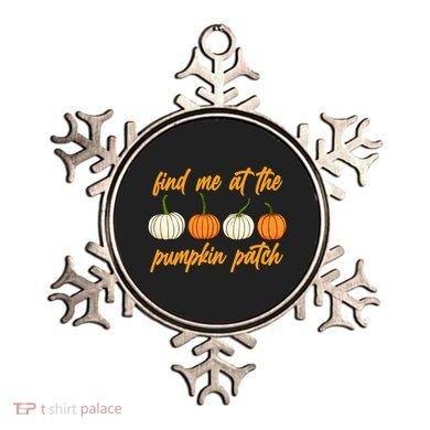 Find Me At The Pumpkin Patch Cute Ornament