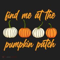 Find Me At The Pumpkin Patch Cute Golf Towel thumb 3