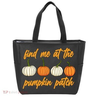 Find Me At The Pumpkin Patch Cute Tote Bag