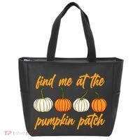 Find Me At The Pumpkin Patch Cute Tote Bag thumb 0