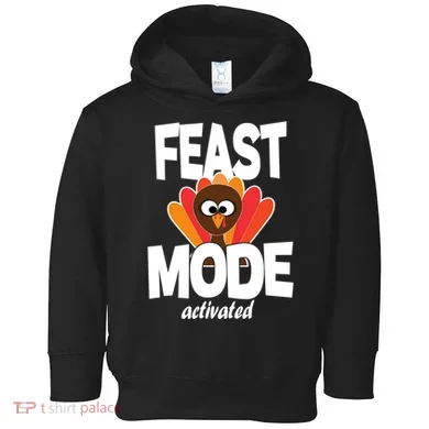 Fast Mode Activated Thanksgiving Toddler Hoodie