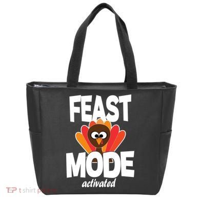 Fast Mode Activated Thanksgiving Tote Bag