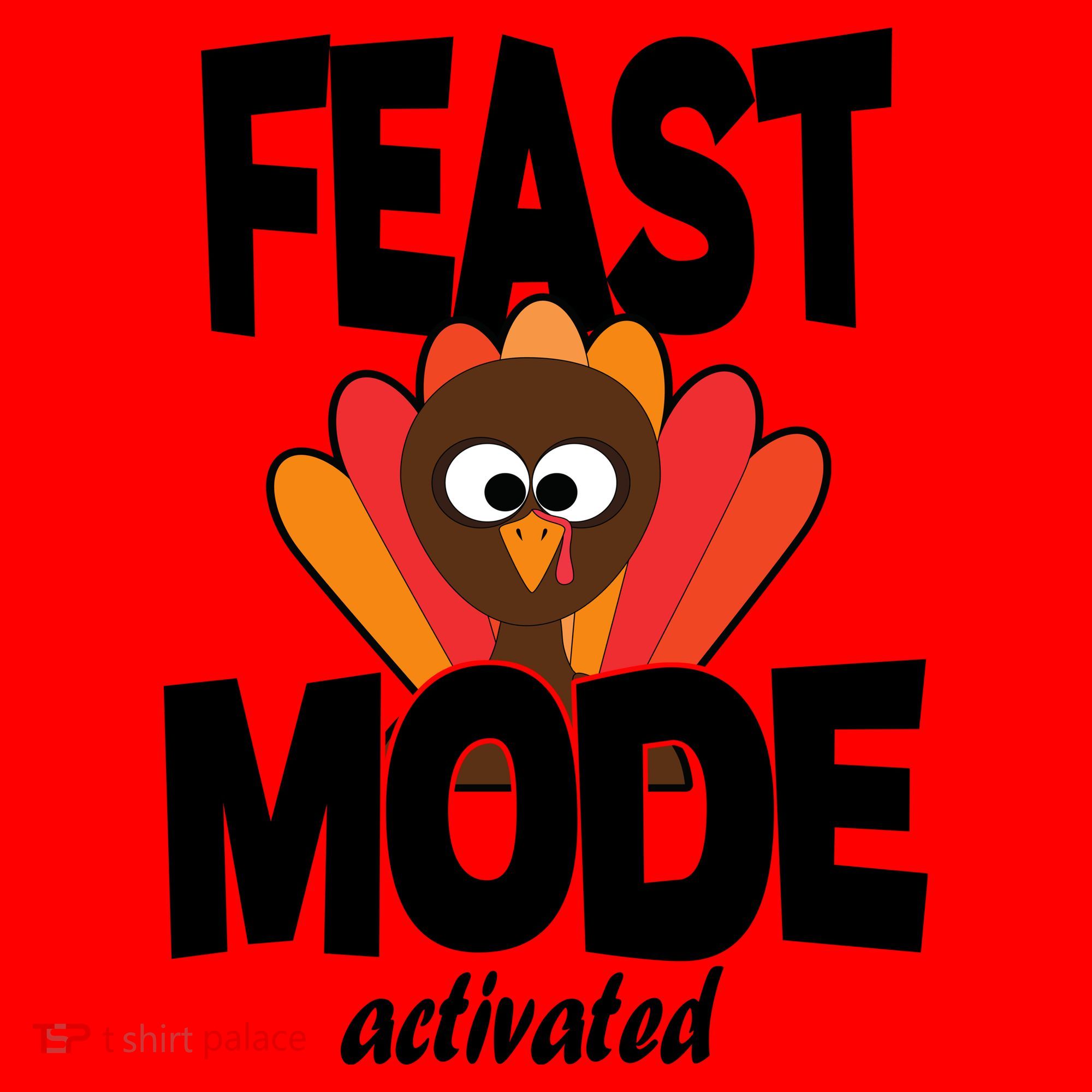 Fast Mode Activated Thanksgiving Santa Hat