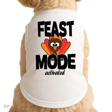 Fast Mode Activated Thanksgiving Doggie Tank