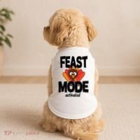 Fast Mode Activated Thanksgiving Doggie Tank thumb 2