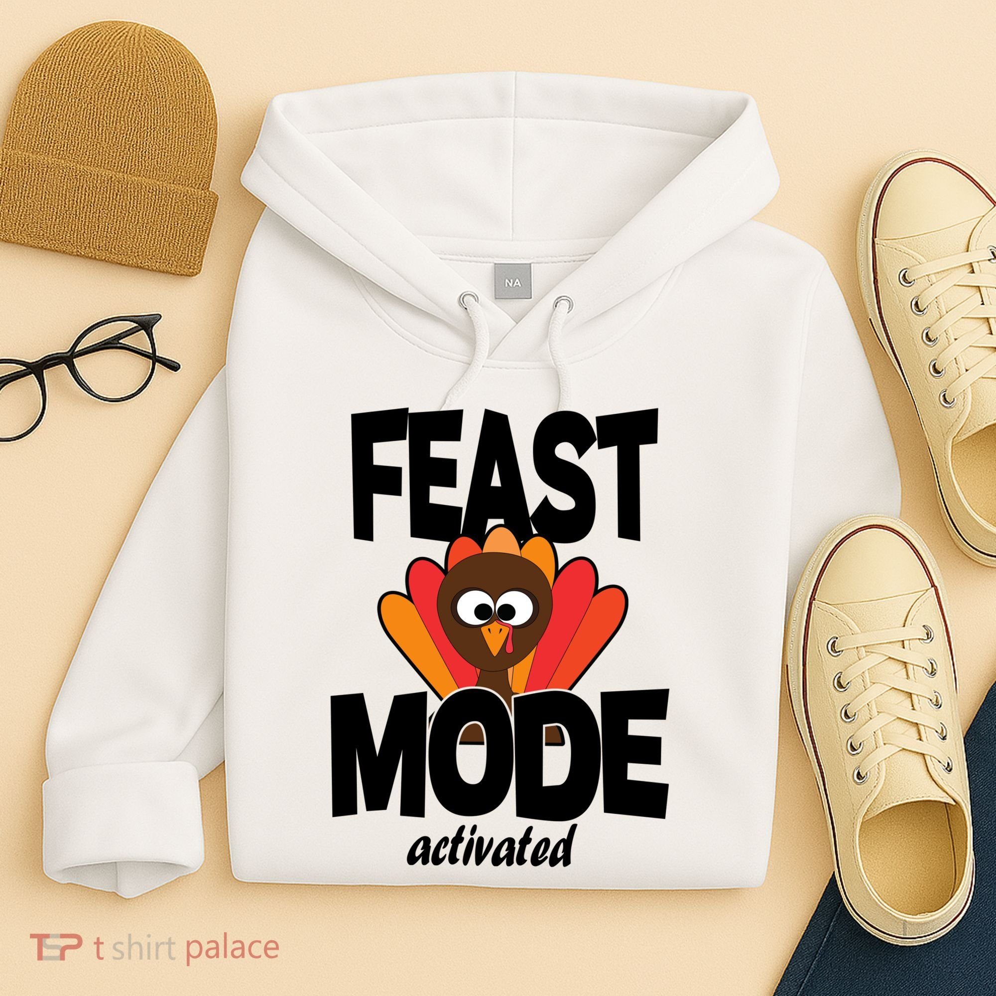 Fast Mode Activated Thanksgiving Hoodie