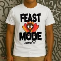 Fast Mode Activated Thanksgiving T-Shirt thumb 3