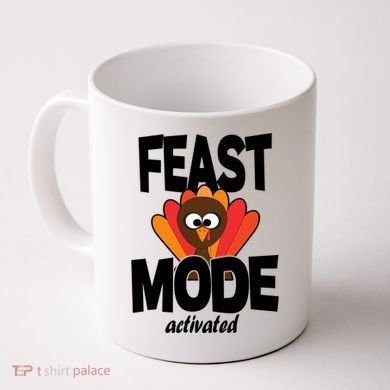 Fast Mode Activated Thanksgiving Coffee Mug