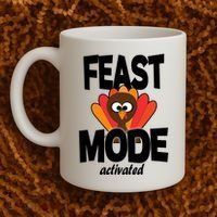 Fast Mode Activated Thanksgiving Coffee Mug thumb 2