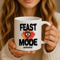 Fast Mode Activated Thanksgiving Coffee Mug thumb 3