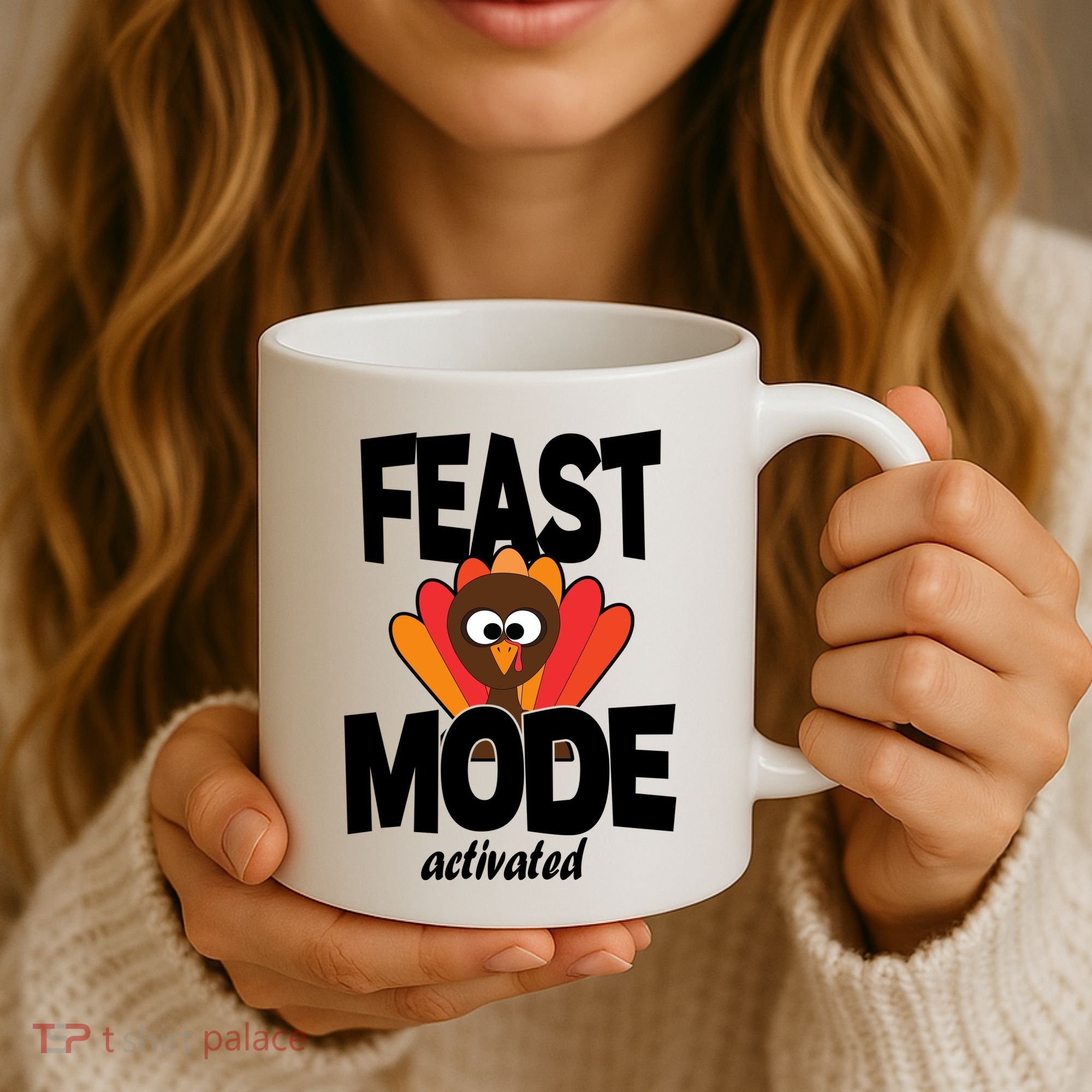 Fast Mode Activated Thanksgiving Coffee Mug
