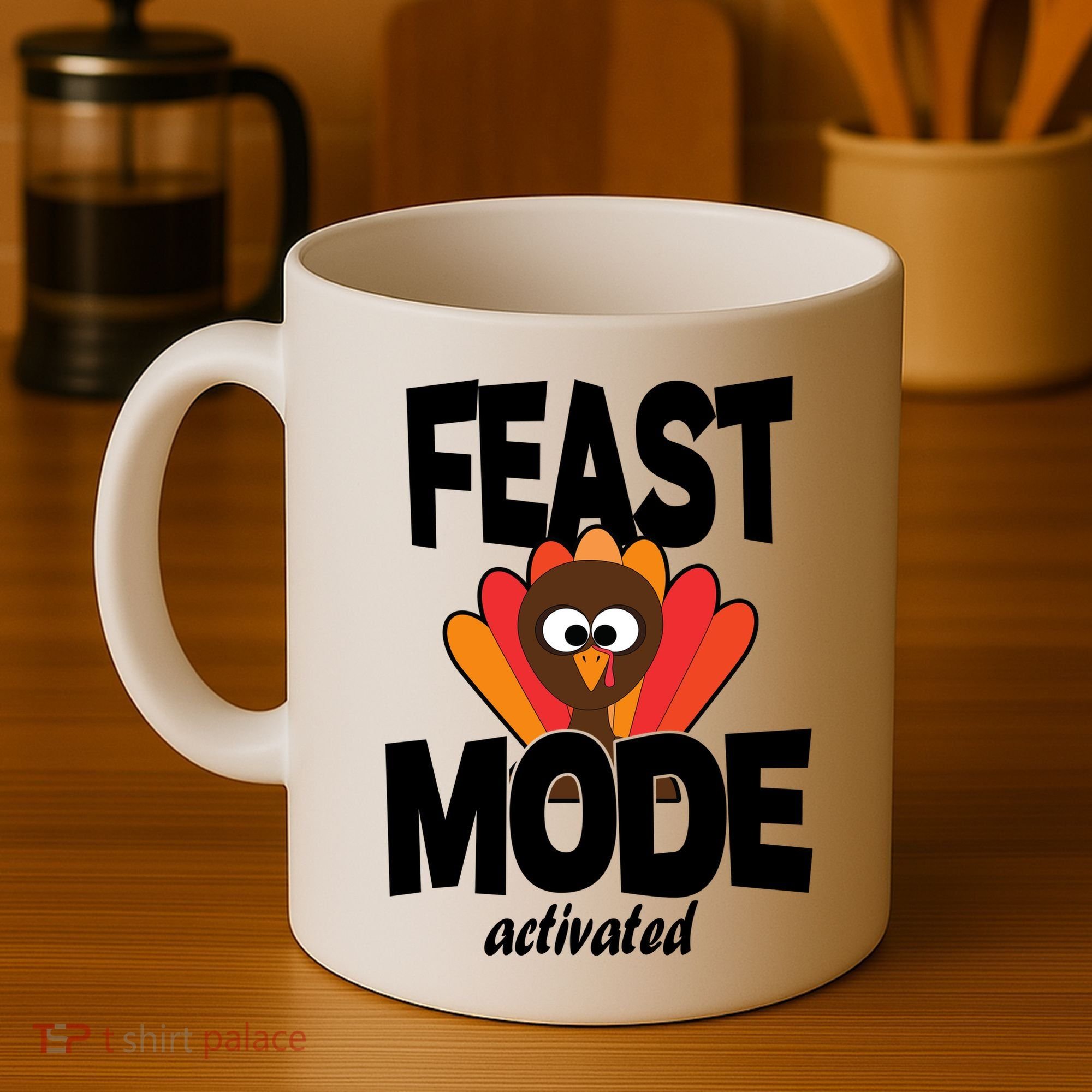 Fast Mode Activated Thanksgiving Coffee Mug