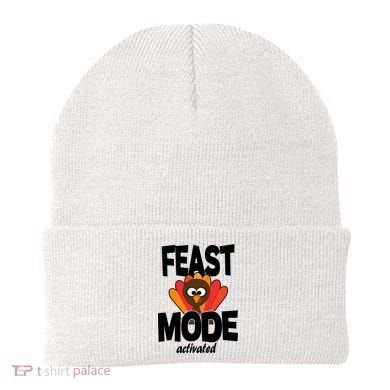 Fast Mode Activated Thanksgiving Beanie