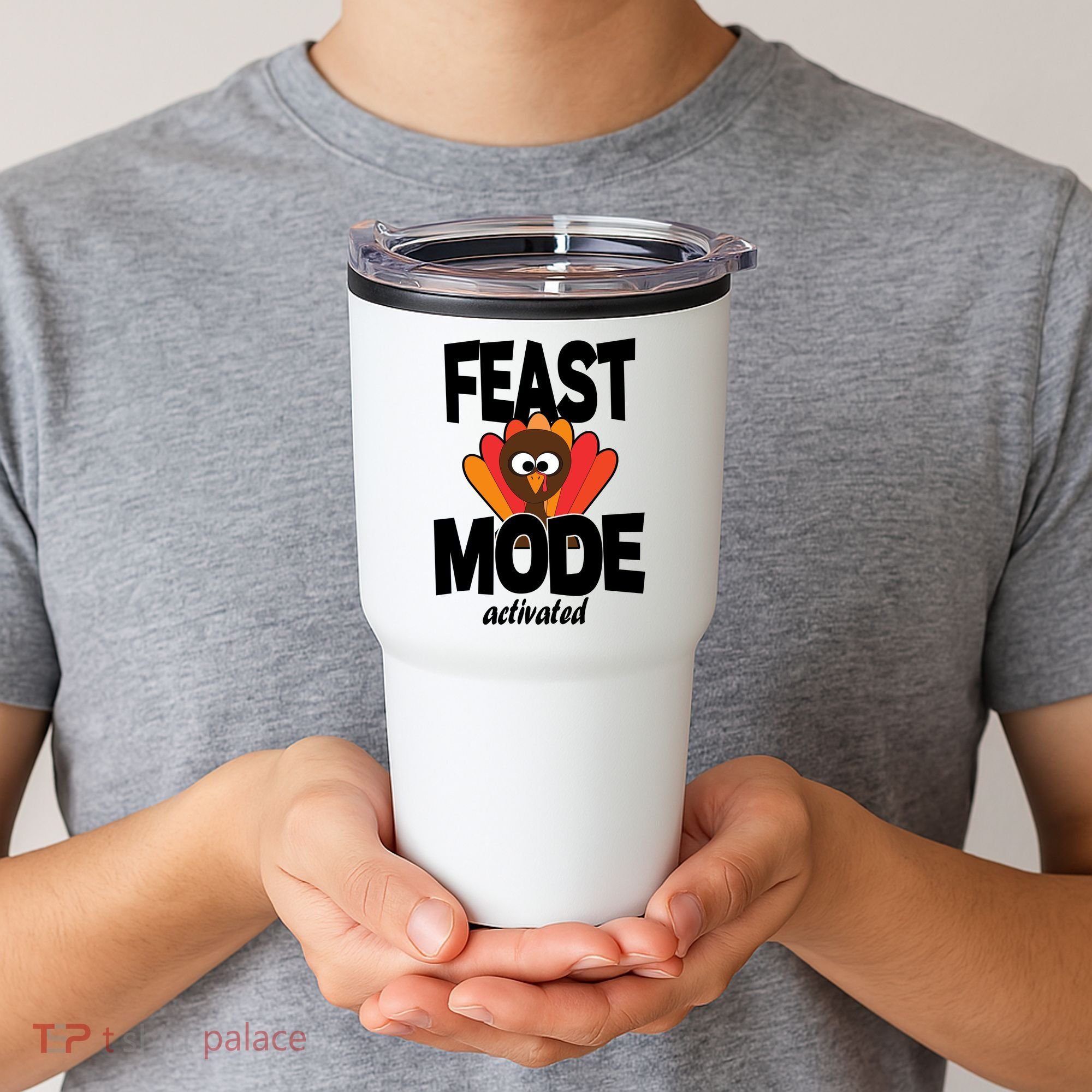 Fast Mode Activated Thanksgiving Tumbler