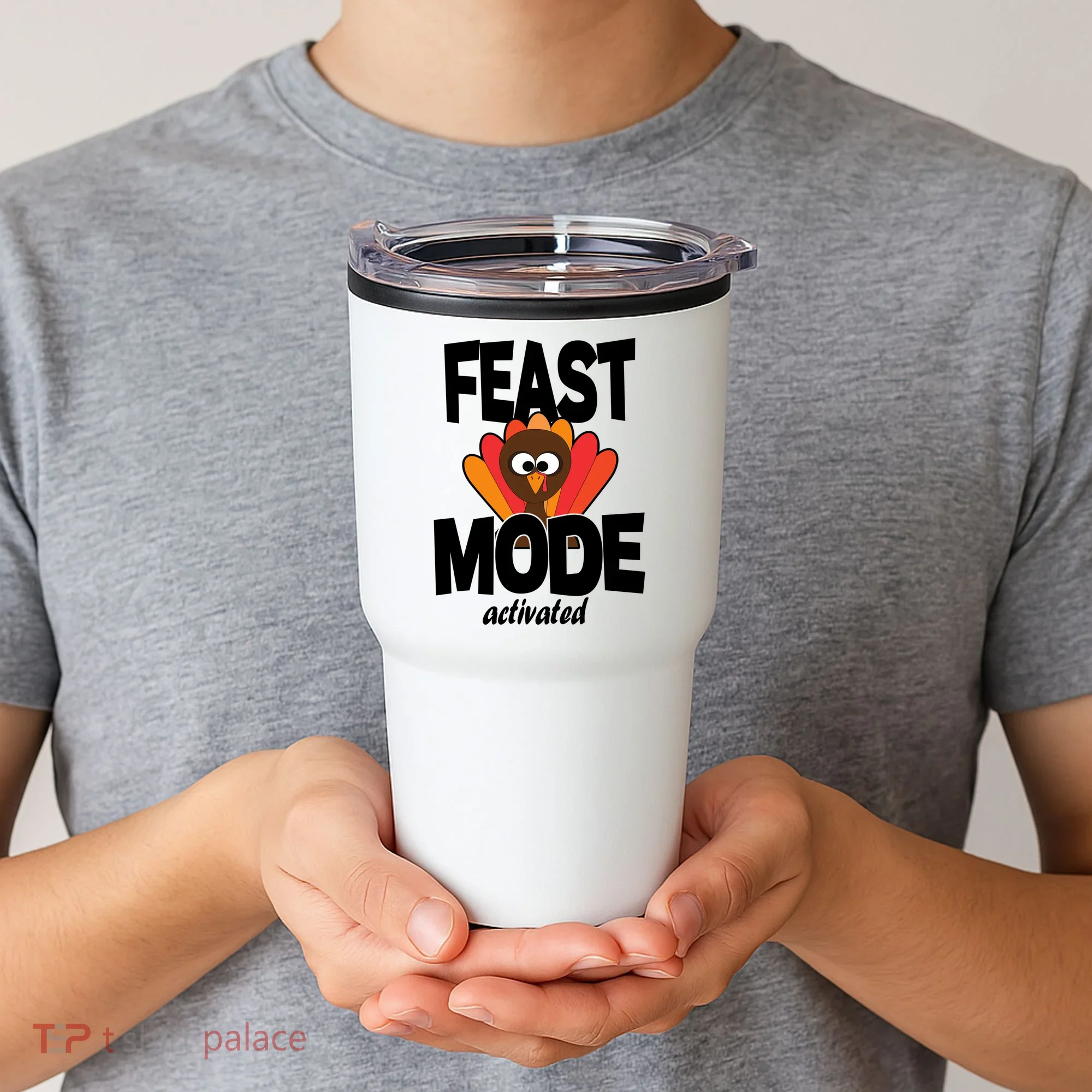 Fast Mode Activated Thanksgiving Tumbler