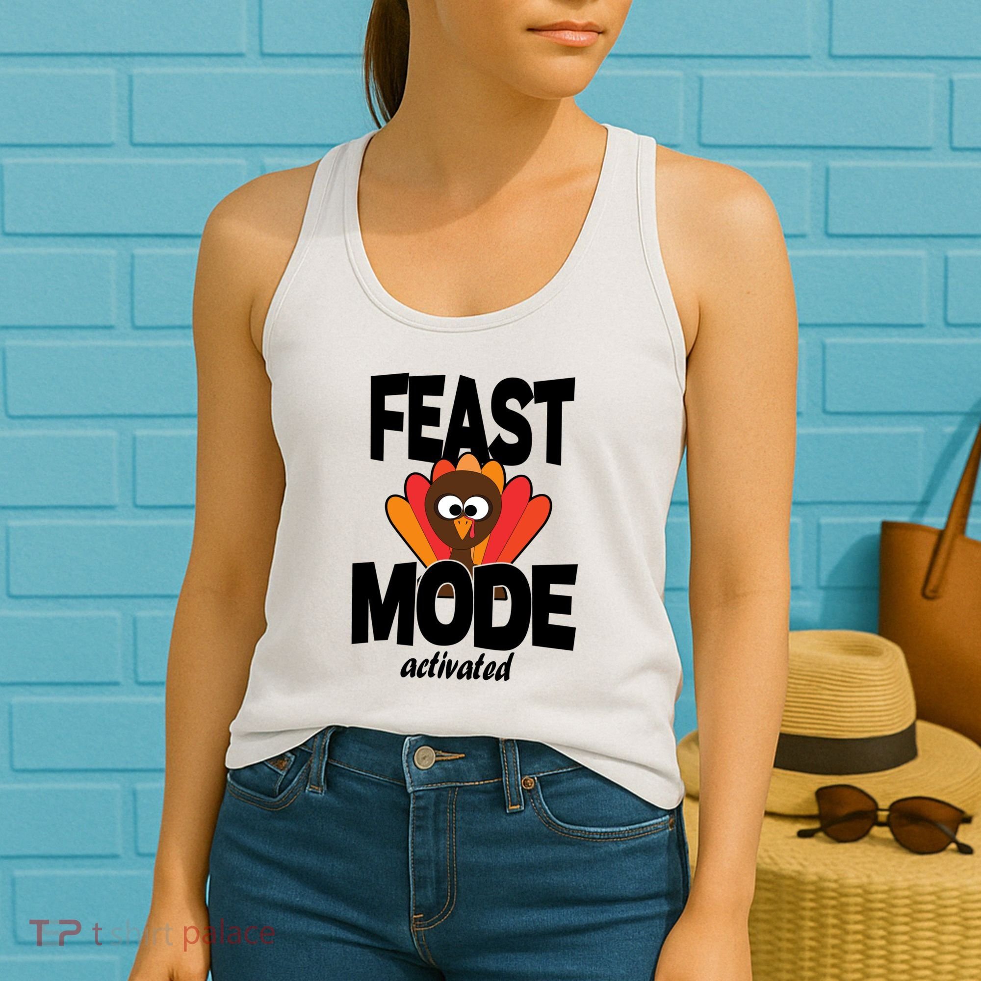 Fast Mode Activated Thanksgiving Women's Tank Top